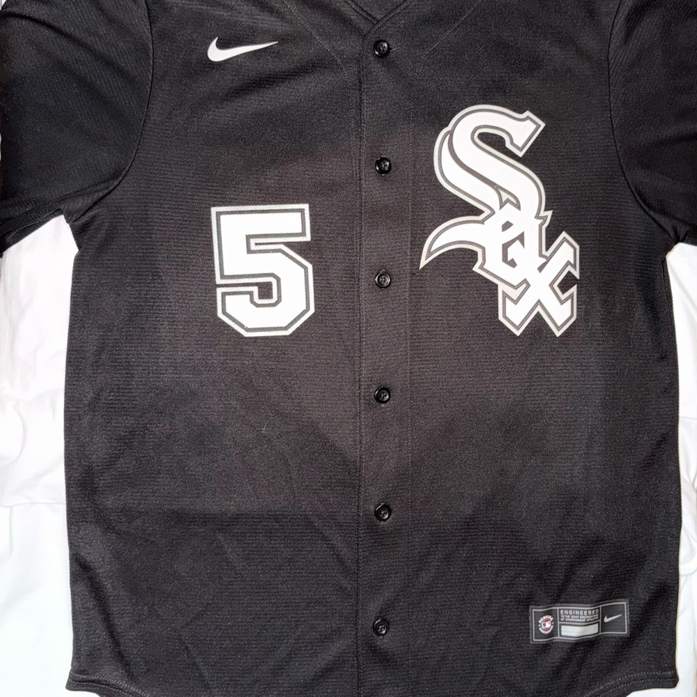Nike Black Button-Up Jersey